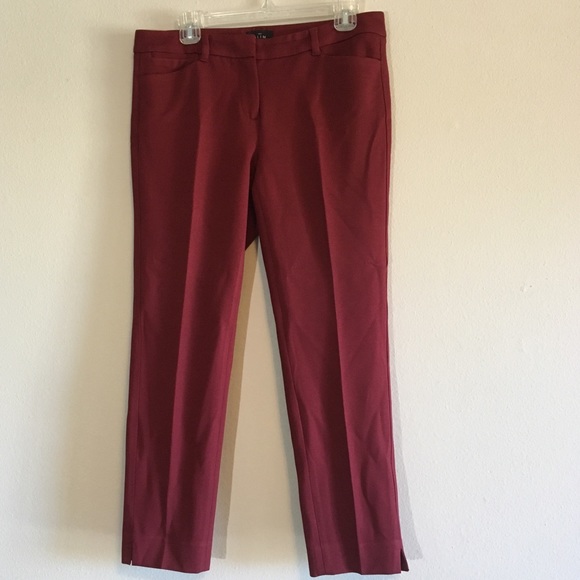 White House Black Market Pants - White House Black Market Leggings Skinny Pants Red
